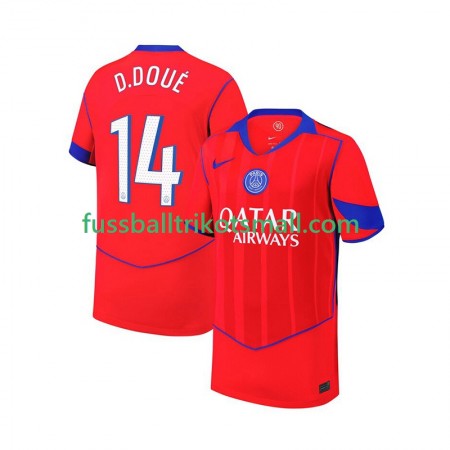 Fußballtrikots Paris Saint-Germain Desire Doue 14 2025-2026 Kurzarm 3rd trikot kaufen